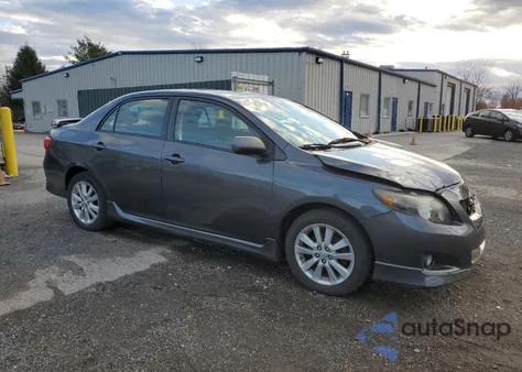 2010 Toyota Corolla Base from USA, damaged, VIN 1NXBU4EE5AZ350349